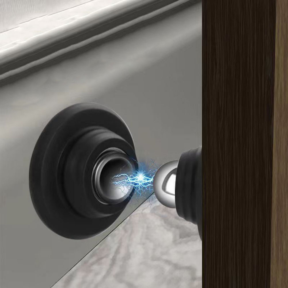 Door Wedge Alarm - 1pc silicone porta parar rolha magnética