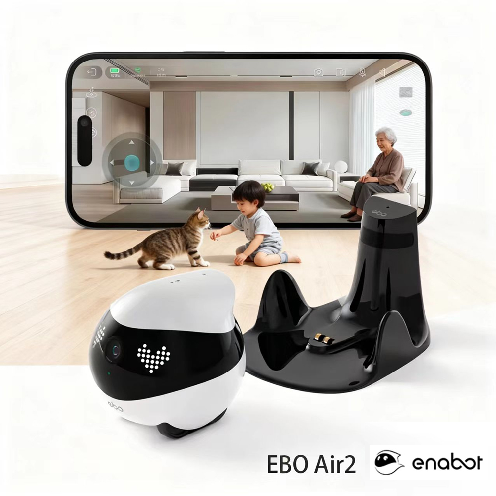 Home Security Robot Dog - Enabot ebo air 2 robô companheiro