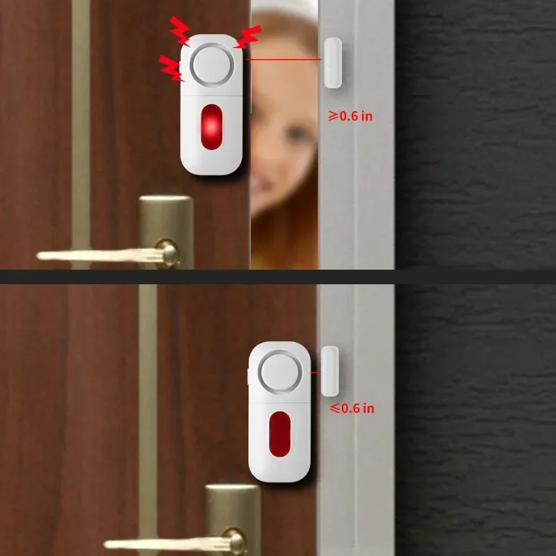 Door Wedge Alarm - Porta janela sensor sem fio assaltante