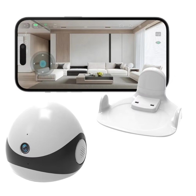 Home Security Robot Dog - Câmera Robô Móvel Sem Fio 2K