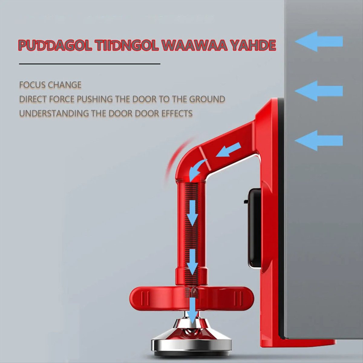 Door Wedge Alarm - Puntual-rolha de porta de alarme portátil