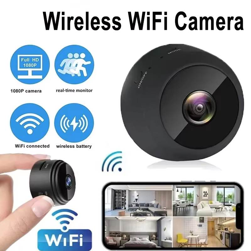 Home Security Electronics - Nova câmera a9 wifi 1080p hd
