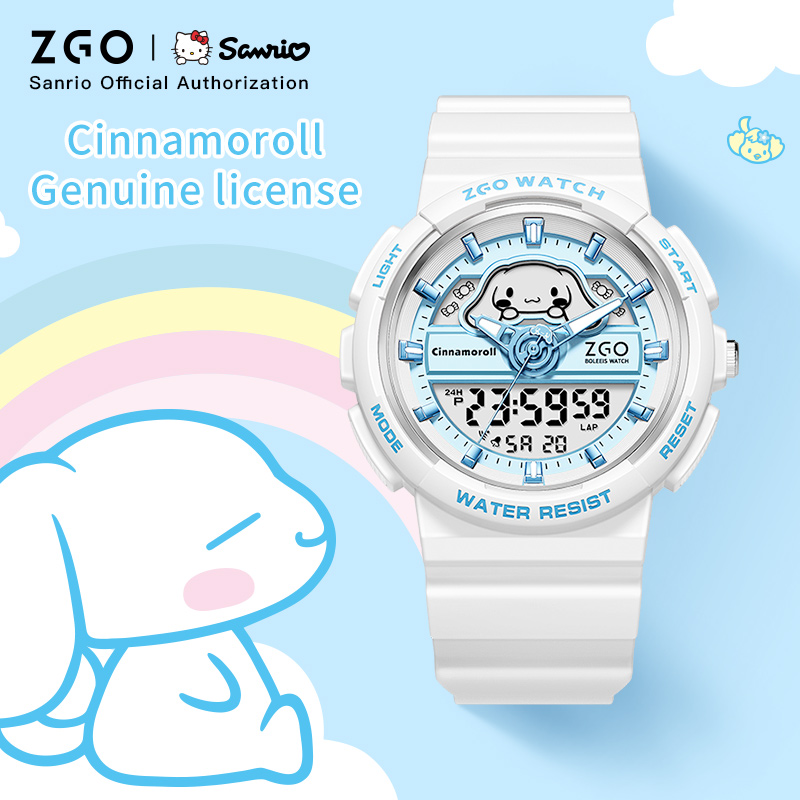 Home Security Electronics - Zgo x sanrio cinnamoroll relógio eletrônico