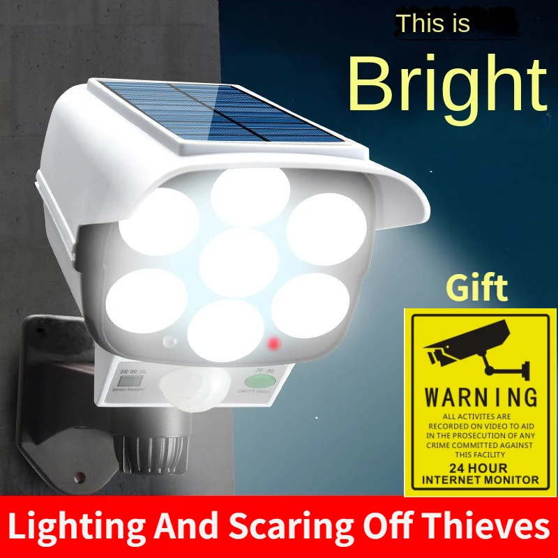 Home Security Company - Luz solar ao ar livre sensor