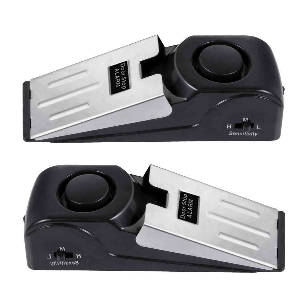Door Wedge Alarm - 2 pçs alarme de parada de