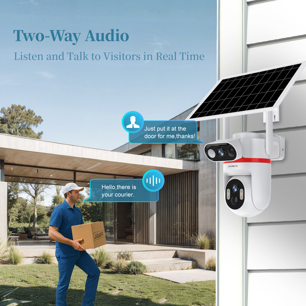 Home Zone Security Camera - LS VISION Câmeras de Segurança Solar