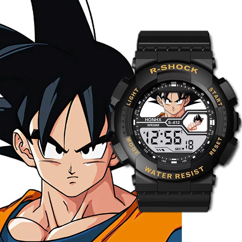 Home Security Electronics - Relógio Eletrônico Infantil Dragon Ball à