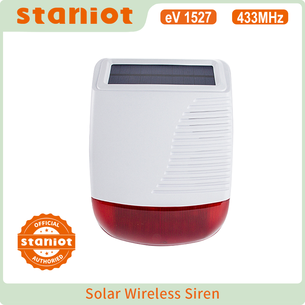Staniot sirene estroboscópica  - Alarm Siren Outdoor avaliação e preço