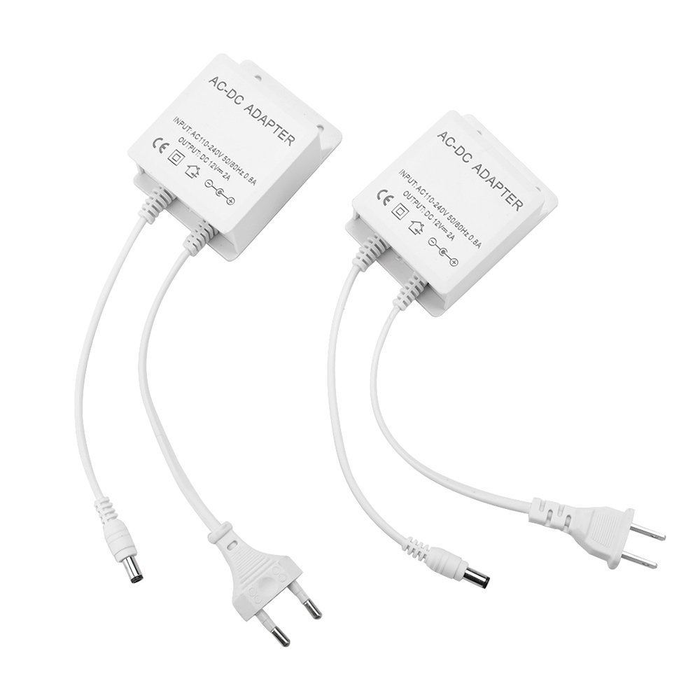 Adaptador de tomada ue dc12v 2 - Home Security Outdoor Cameras avaliação e preço