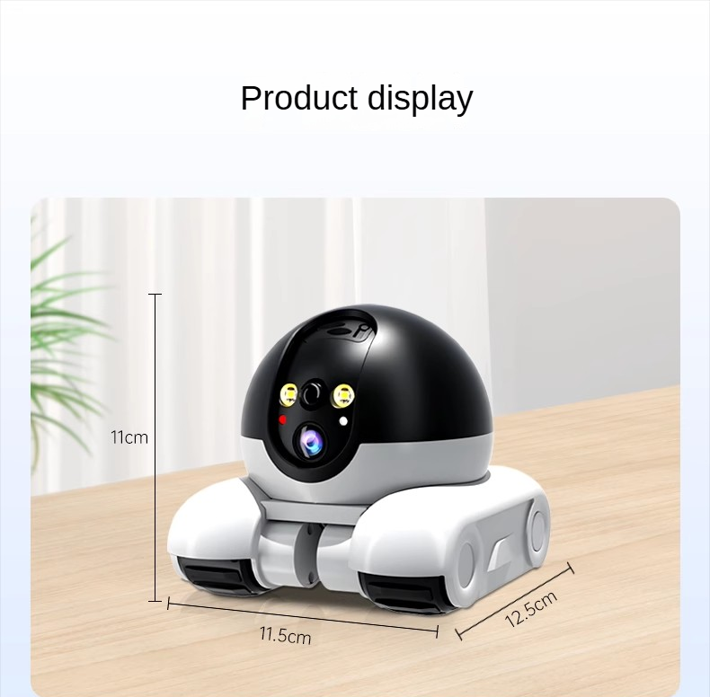 Inteligente lente dupla ip dom - Home Security Robot Dog avaliação e preço