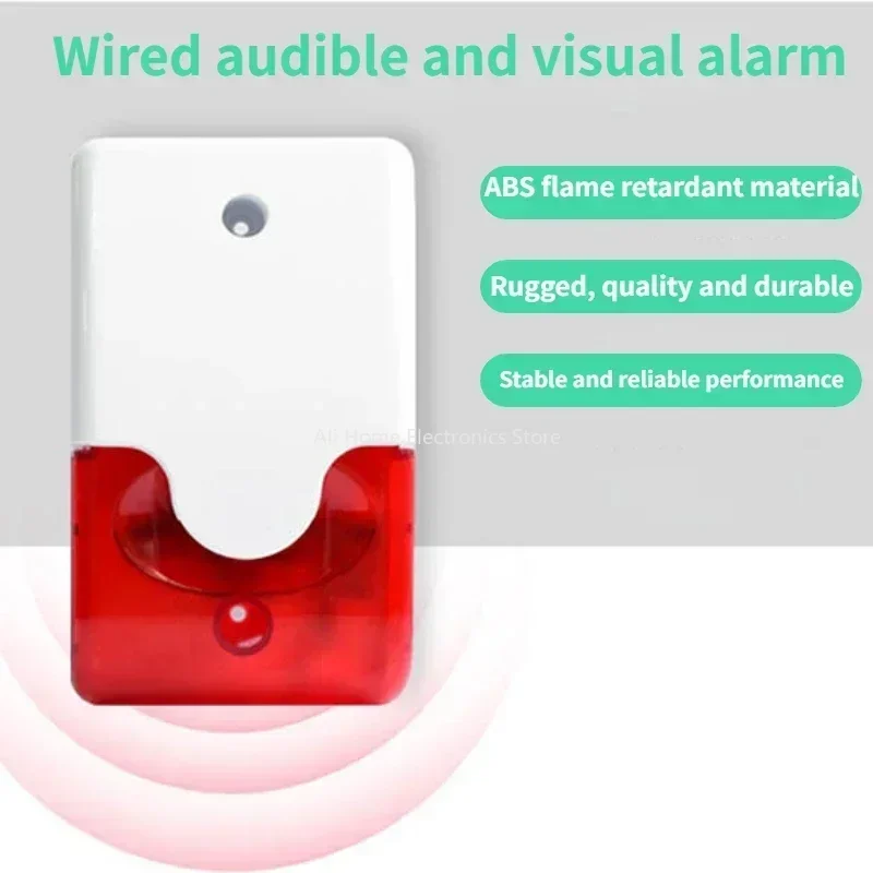 Sirene estroboscópica alarme 1 - Alarm Siren Outdoor avaliação e preço