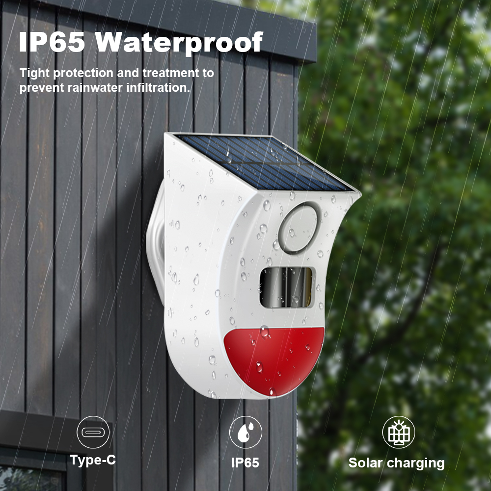 Sistema de Alarme Solar Tuya Z - Alarm Siren Outdoor avaliação e preço