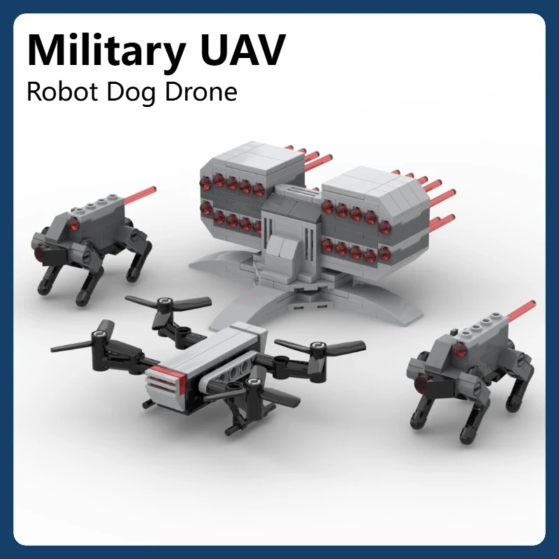 Acessórios militares da segund - Home Security Robot Dog avaliação e preço