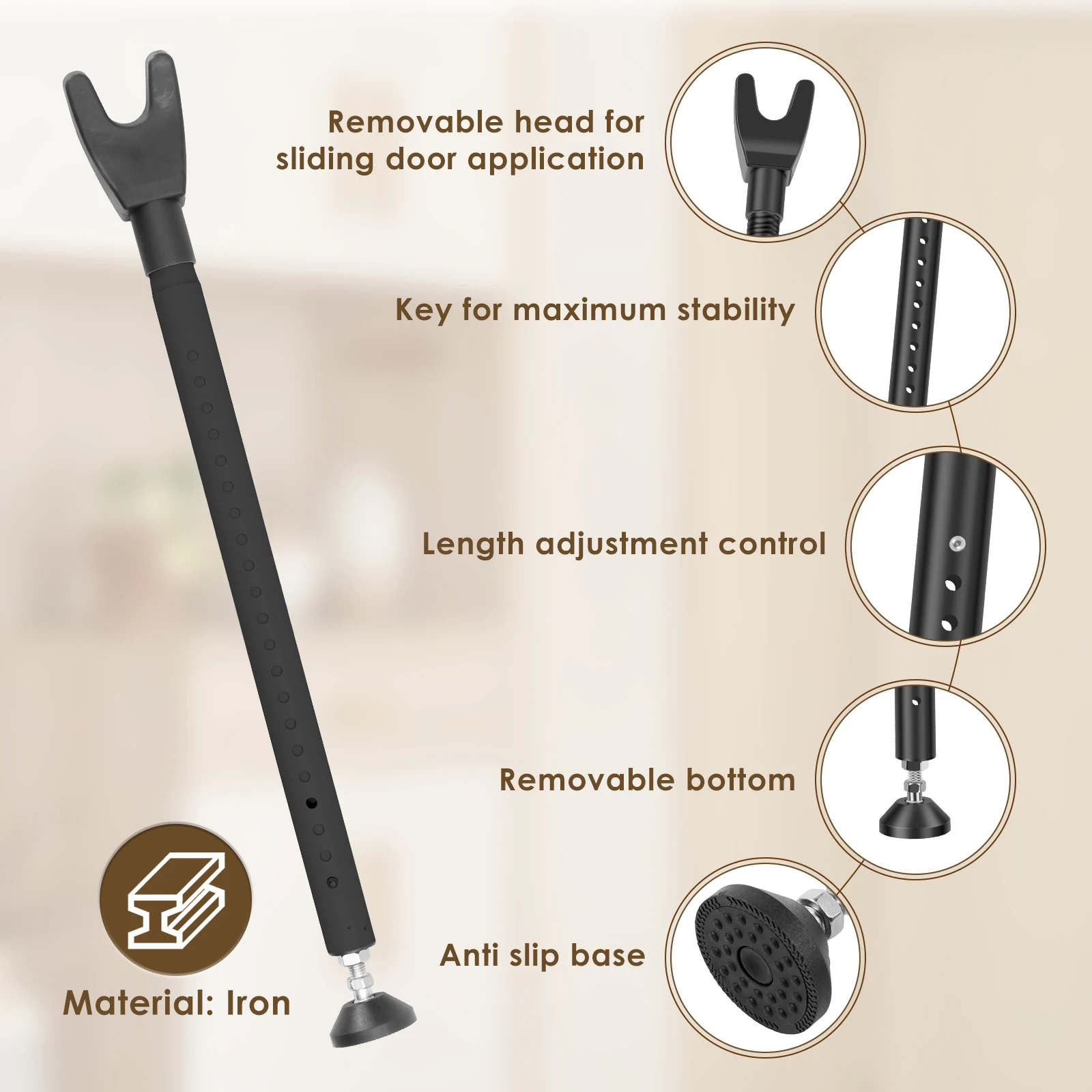 Barra de Segurança para Porta  - Home Security Bars avaliação e preço