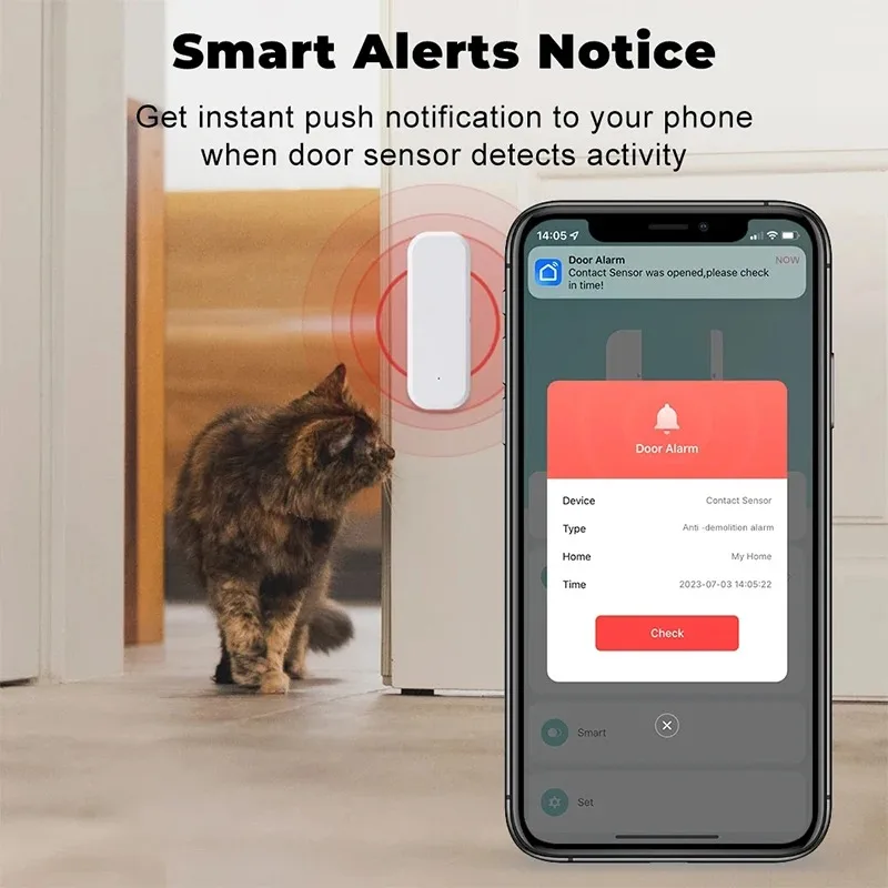Sensor Inteligente Tuya WiFi p - Home Security Company avaliação e preço