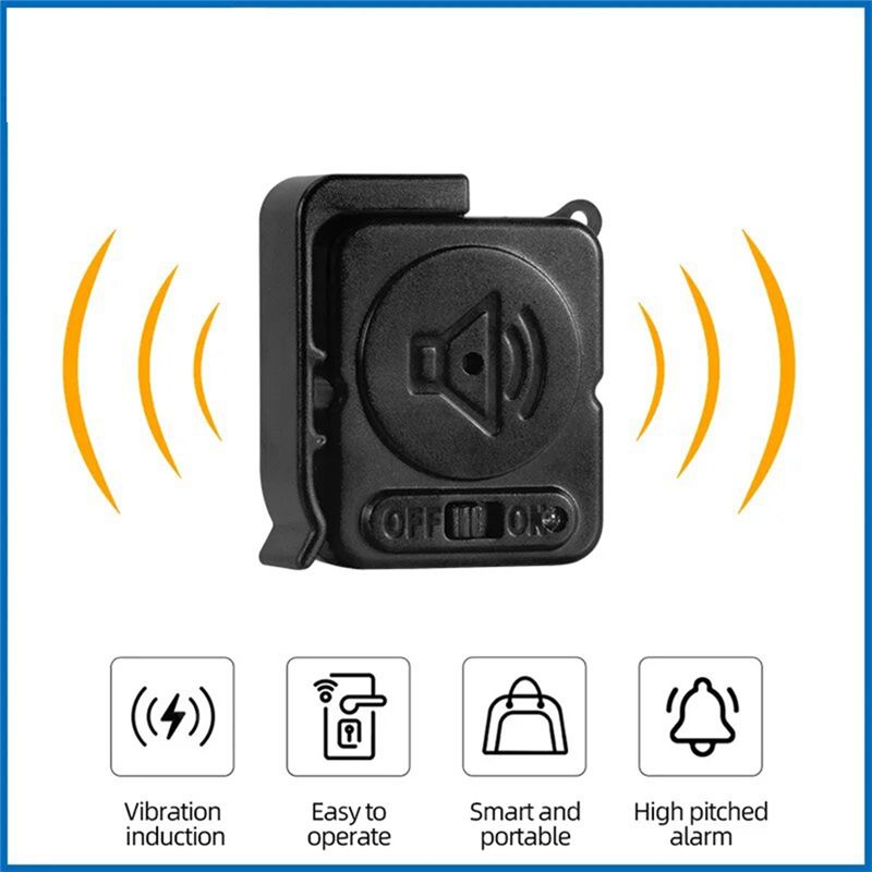 Sensores de Alarme de Vibração - Home Security With Alarm avaliação e preço