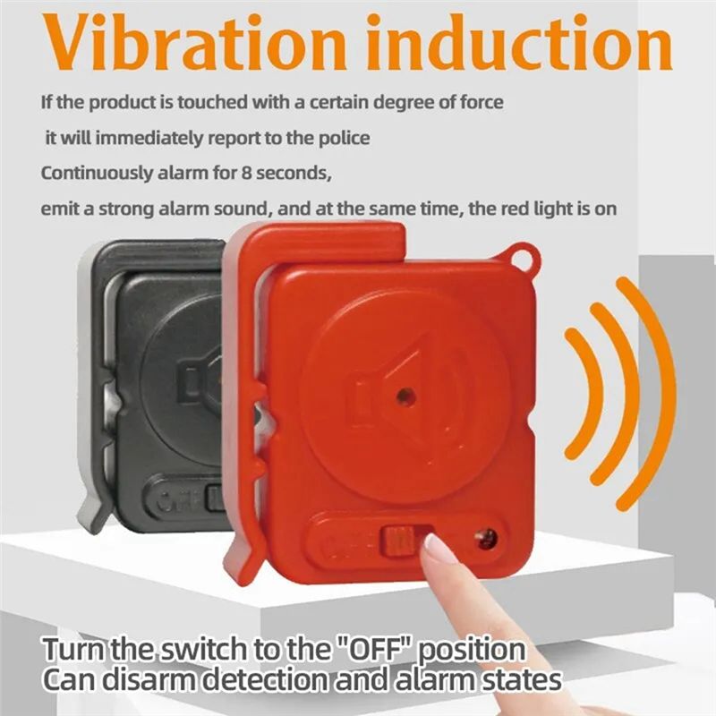 Sensores de Alarme de Vibração - Home Security With Alarm avaliação e preço