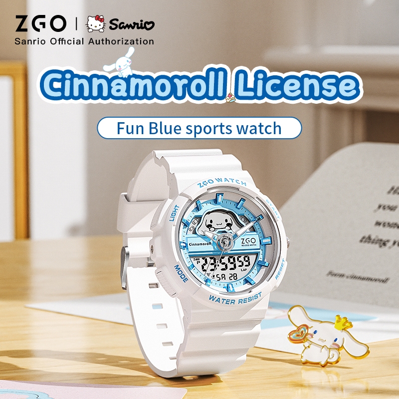 Zgo x sanrio cinnamoroll relóg - Home Security Electronics avaliação e preço