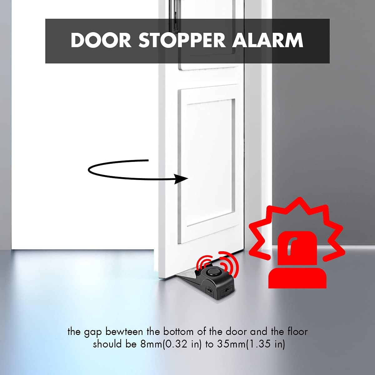 Alarme de parada de porta, rol - Door Wedge Alarm avaliação e preço