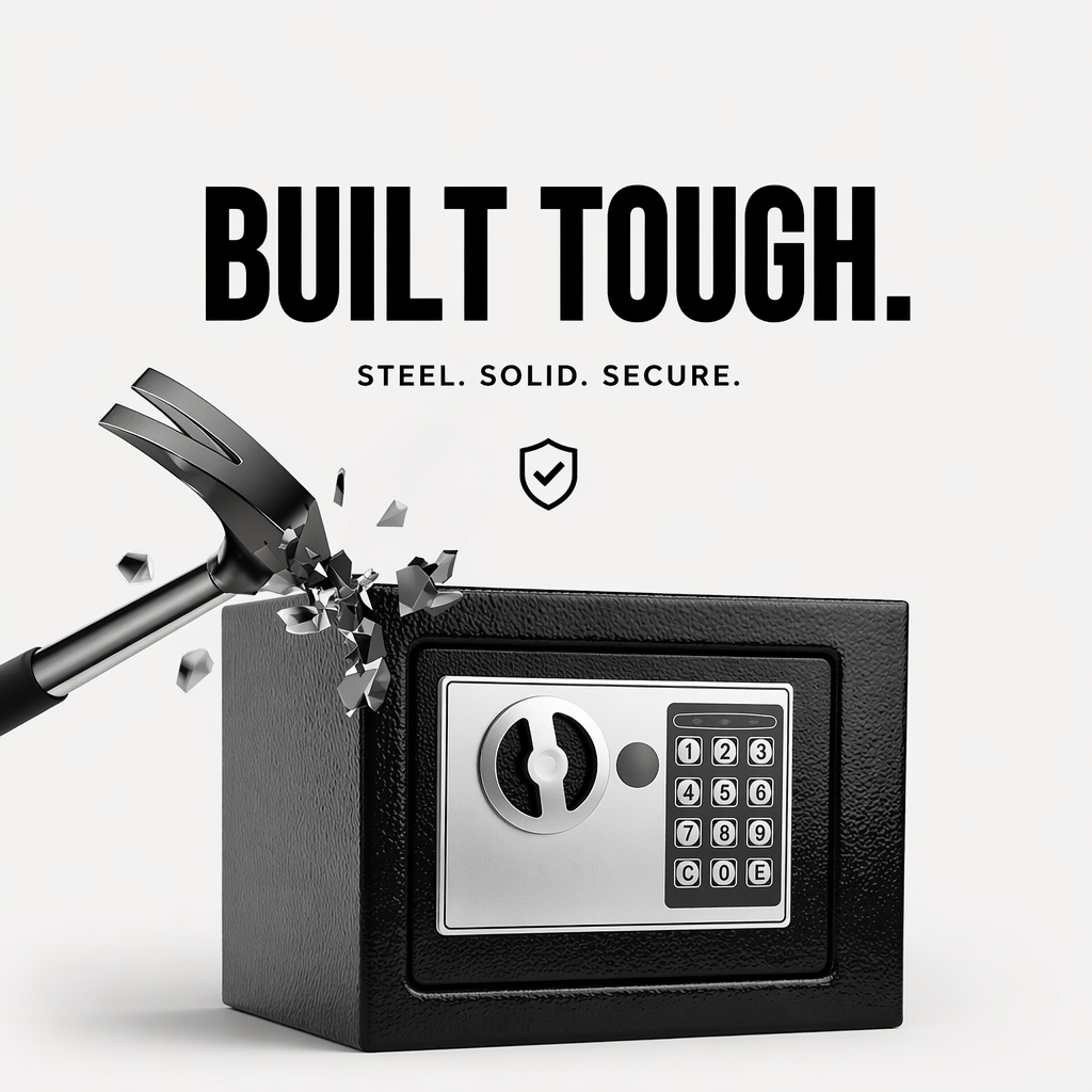 Cofre Eletrônico Digital de Aç - Home Security Electronics avaliação e preço