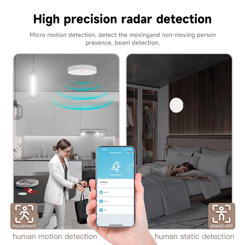 Detector de Presença Humana Tu - Home Security With Alarm avaliação e preço