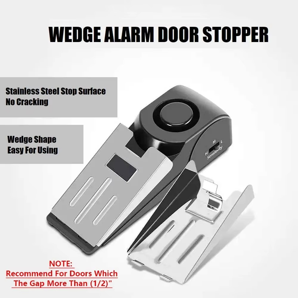 Alarme de Porta Sem Fio de Aço - Door Wedge Alarm avaliação e preço