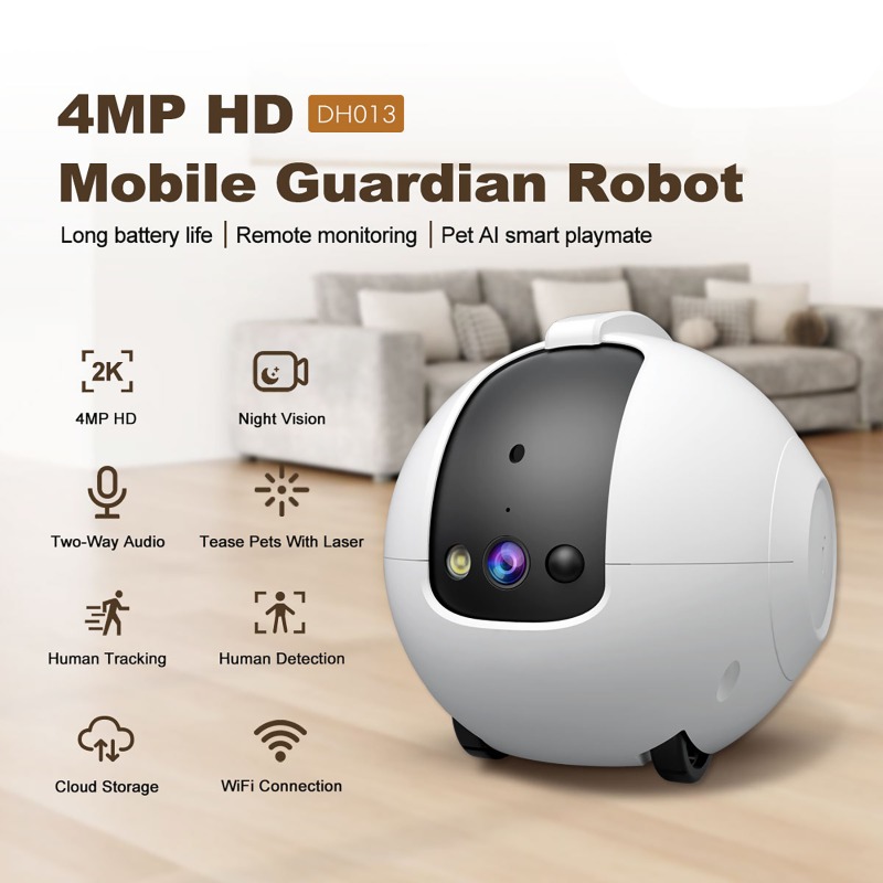 Câmera de Segurança para Cuida - Home Security Robot Dog avaliação e preço