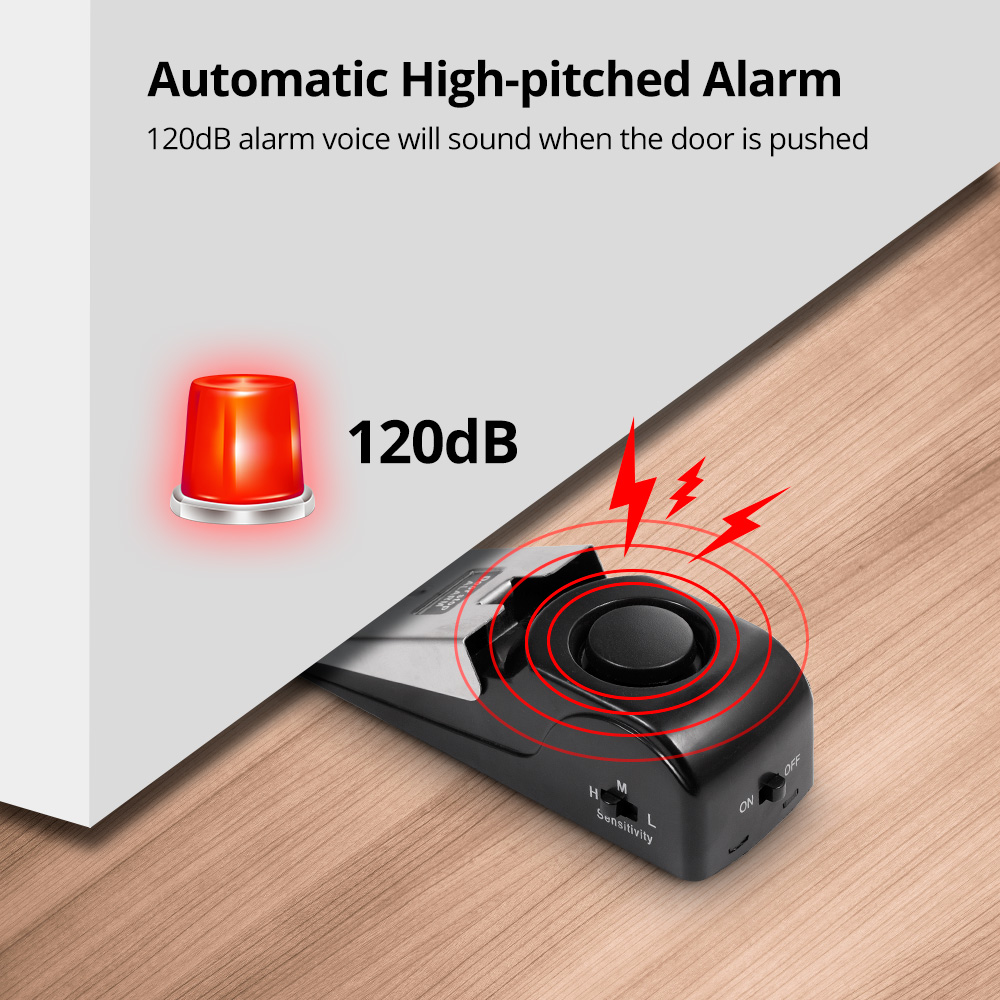 2 pçs alarme de parada de port - Door Wedge Alarm avaliação e preço