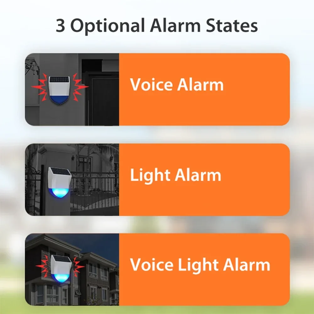 Alarme de sirene inteligente t - Alarm Siren Outdoor avaliação e preço