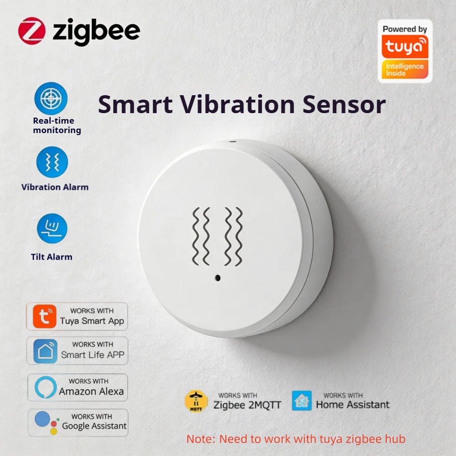 Sensor de Vibração Inteligente - Home Security With Alarm avaliação e preço