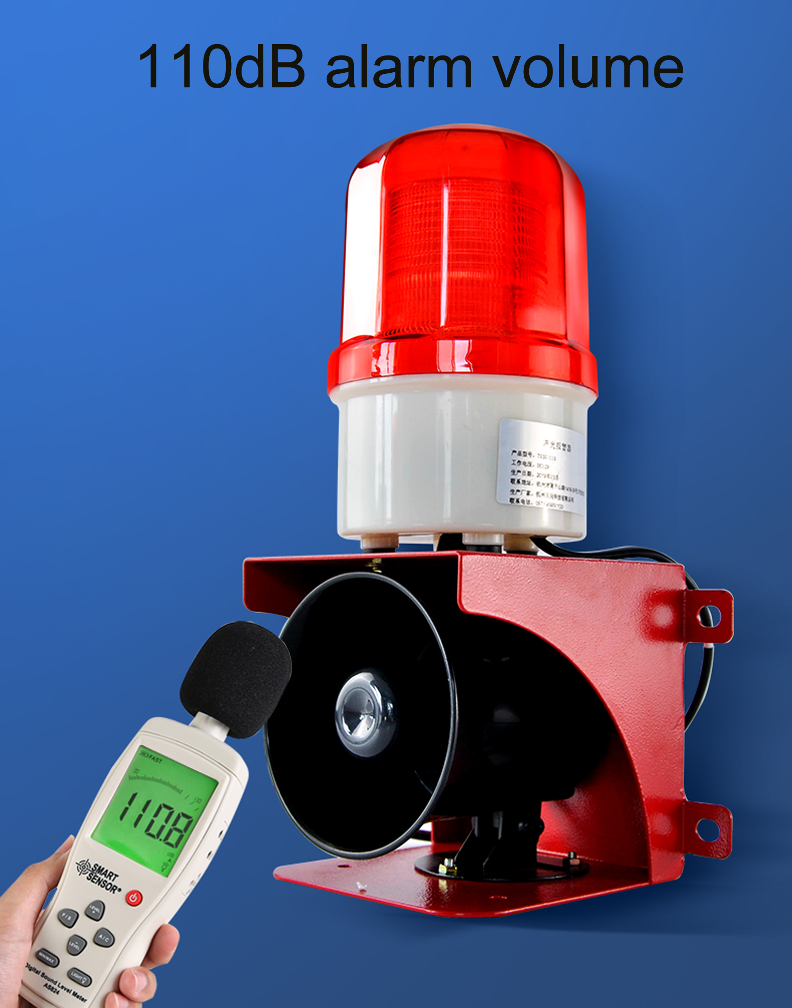 Sirene de alarme industrial ao - Alarm Siren Outdoor avaliação e preço