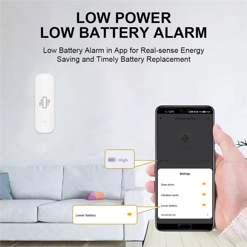 【VALUE MONEY】Sensor de Vibraçã - Home Security With Alarm avaliação e preço