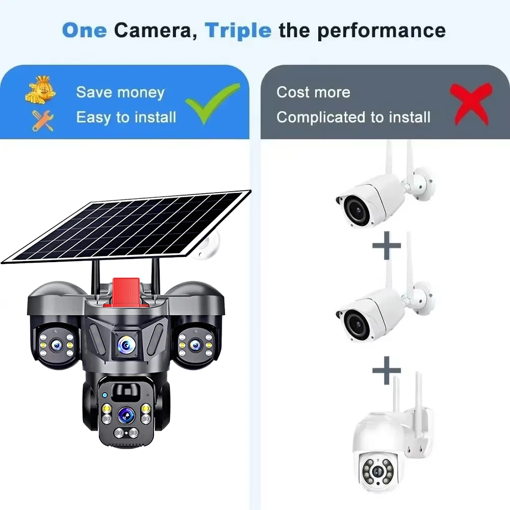 Kerui v380 pro ao ar livre ptz - Home Security Company avaliação e preço