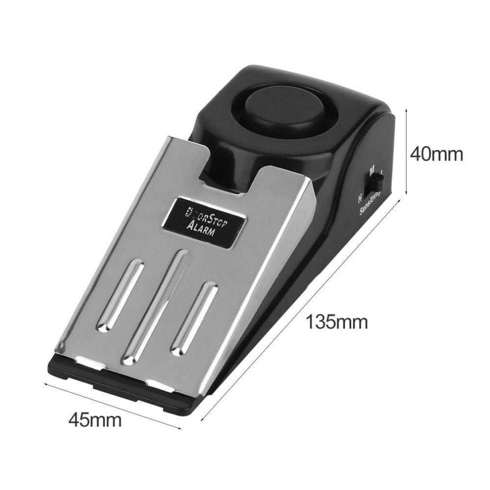 Anti-Theft Burglar Stop System - Door Wedge Alarm avaliação e preço
