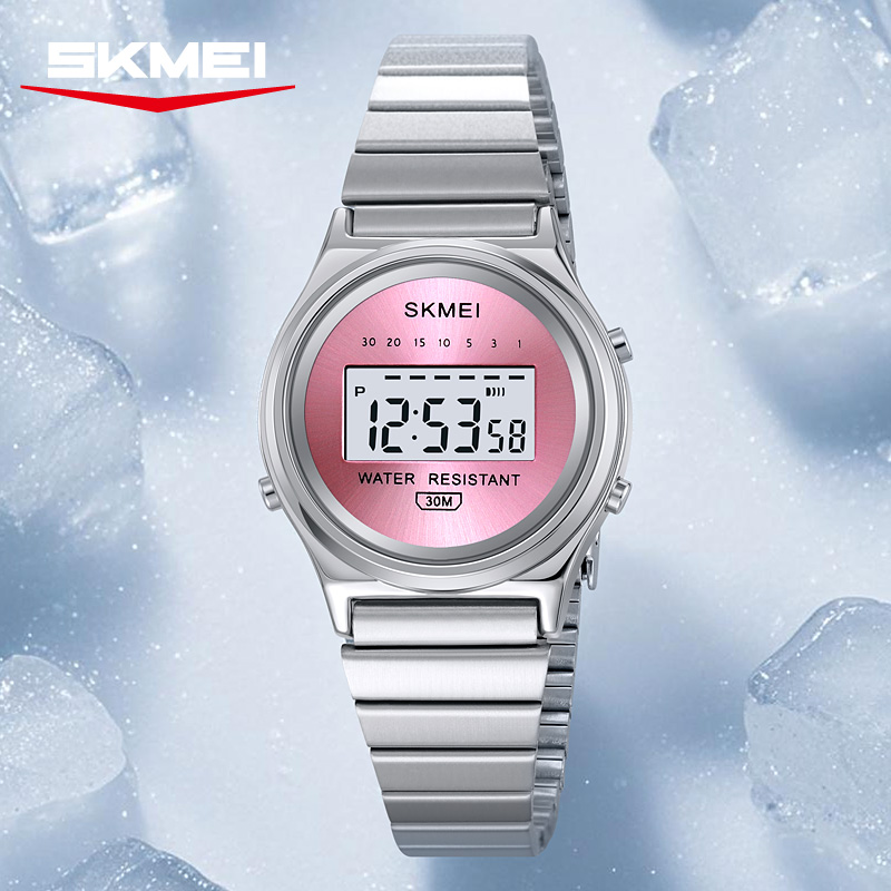 Relógio Digital Feminino SKMEI - Home Security Electronics avaliação e preço