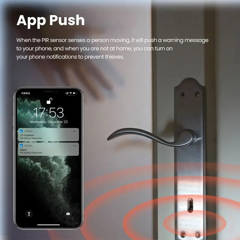 Zigbee-Mini PIR Motion Sensor, - Home Security With Alarm avaliação e preço