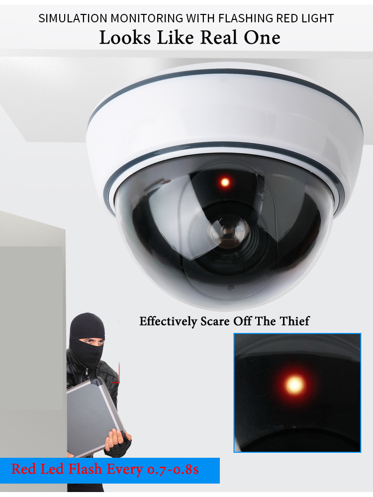 Criativo preto/branco falso do - Home Security Company avaliação e preço